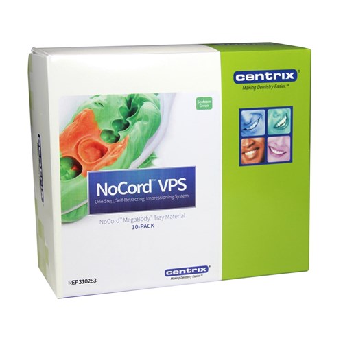 NOCORD Megabody Tray Material 10 x 50ml Cartridges + Nozzles