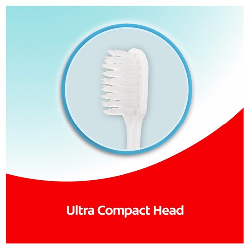 Colgate Manual Toothbrush - Slim Soft Ultra Compact Head, 12-Pack