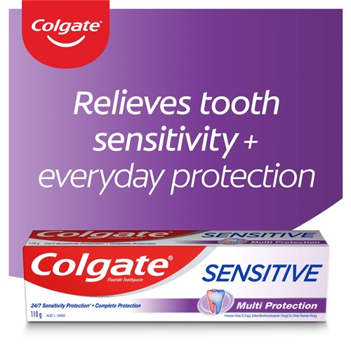 Colgate Toothpaste - Sensitive Multi Protection - 110g, 12-Pack