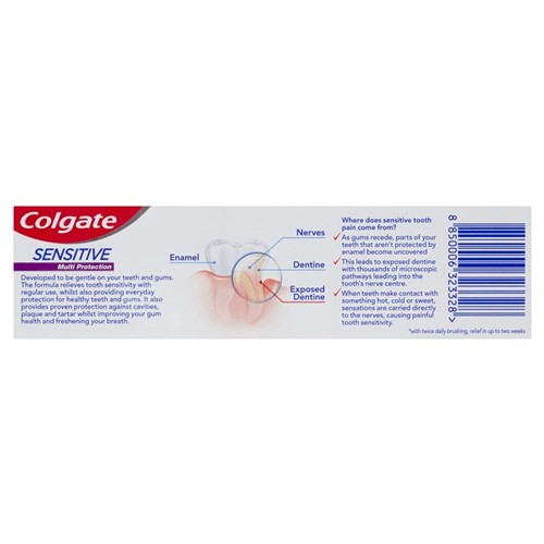 Colgate Toothpaste - Sensitive Multi Protection - 110g, 12-Pack