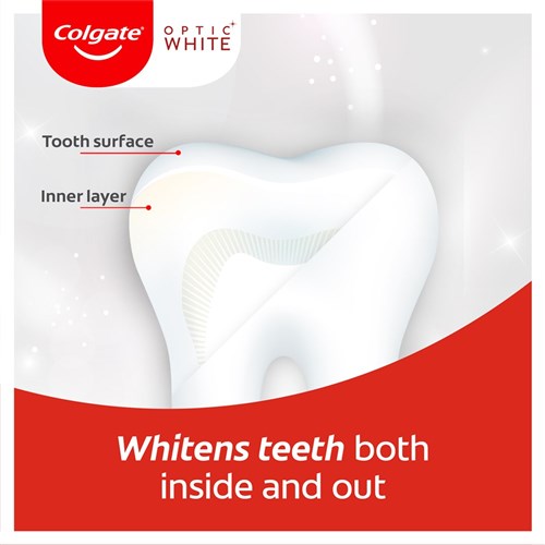 Colgate OPTIC WHITE - RENEWAL Toothpaste - 3% Hydrogen Peroxide - 85g, 6-Pack