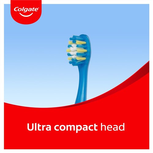 Colgate Manual Toothbrush - Junior - Bluey - 2-5 Years - Extra Soft Bristles, 8-Pack