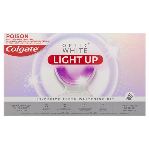 Colgate Optic White Light-Up 10% HP In-Office Whitening Kit