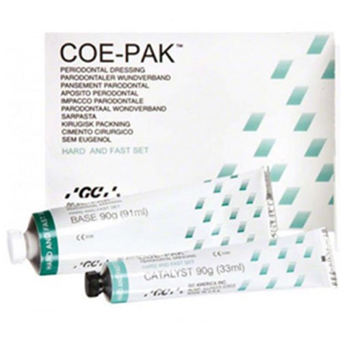 COE PAK Periodontal Paste Fast Set Base 91ml & Catalyst 33ml