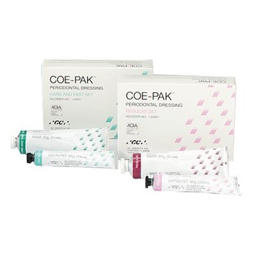 GC COE-PAK - Periodontal Dressing Paste - Fast Set - Base 91ml and Catalyst 33ml