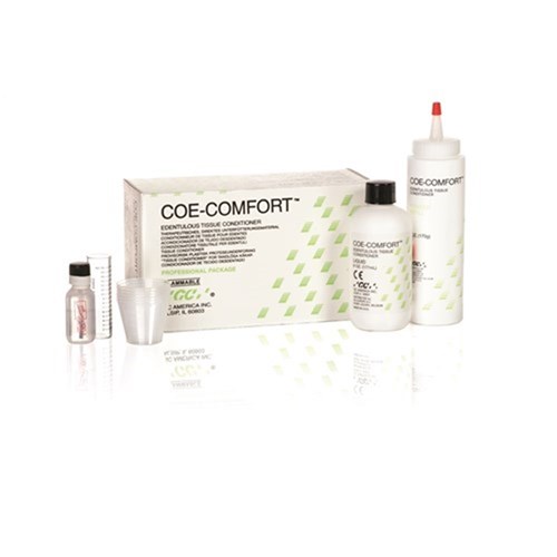 GC COE COMFORT - Chairside Edentulous Tissue Conditioner - Professional Pack - Powder 170g  and Liquid 177ml