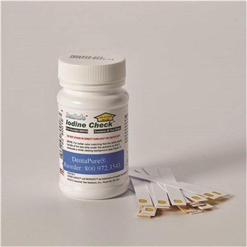 Iodine Test Strips Box of 50 for Iodine content