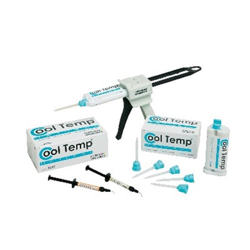 Coltene Cool Temp Natural - Temporary Crown and Bridge - Starter Kit - Shade A2 and A3.5, and Synergy Flow A2 and A3.5