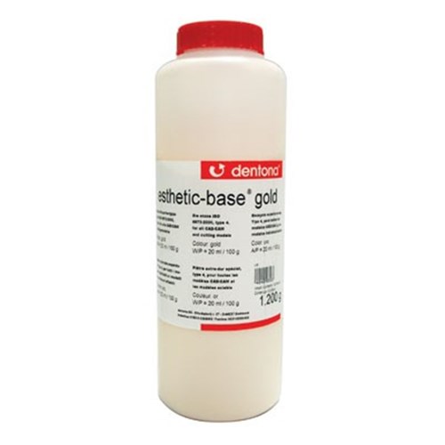 ESTHETIC BASE Gold Die Stone 2.5kg Bottle