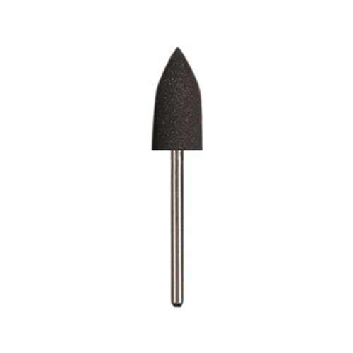 Dedeco Abrasive Midgets - Shape 15 - Black - Extra Coarse - High Speed, Friction Grip (FG), 12-Pack