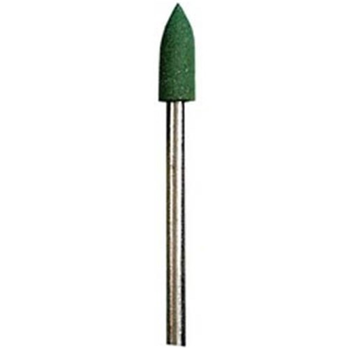 Dedeco Abrasive Midgets - Shape 138 - Green - Fast Polishing - Straight (HP), 12-Pack