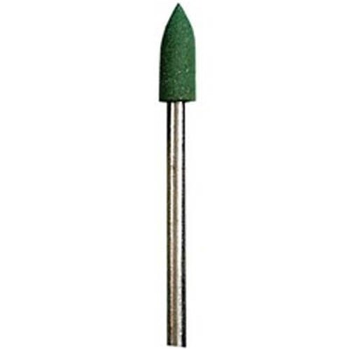 Dedeco Abrasive Midgets - Shape 138 - Green - Fast Polishing - Straight (HP), 12-Pack