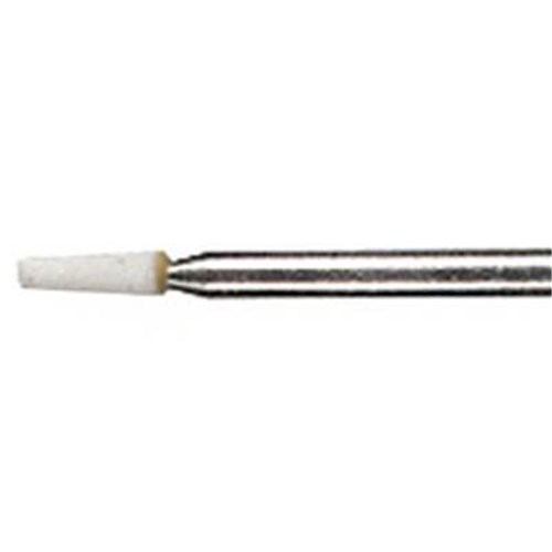 Dedeco Arkansas Stones - Shape 122 - White - Ultra Fine - High Speed, Friction Grip (FG), 12-Pack