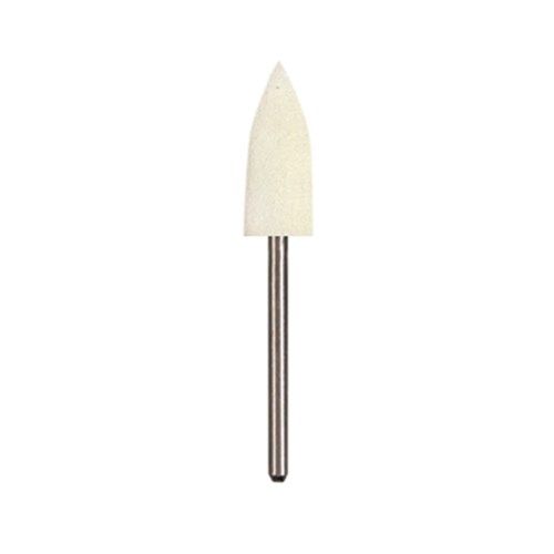 Dedeco Abrasive Midgets - Shape 138 - White - Ultra Fine - High Speed, Friction Grip (FG), 12-Pack