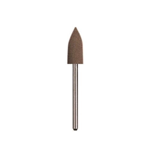 Dedeco Abrasive Midgets - Mini Brown - Pre Finishing - High Speed, Friction Grip (FG), 12-Pack