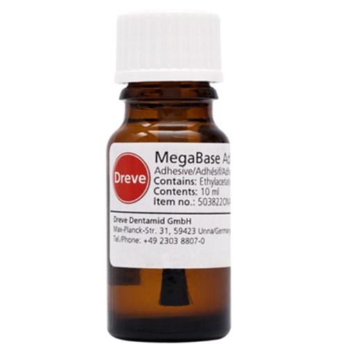 Dreve MegaBase - Auto-Polymerising Silicone - Adhesive Refill - 10ml Bottle