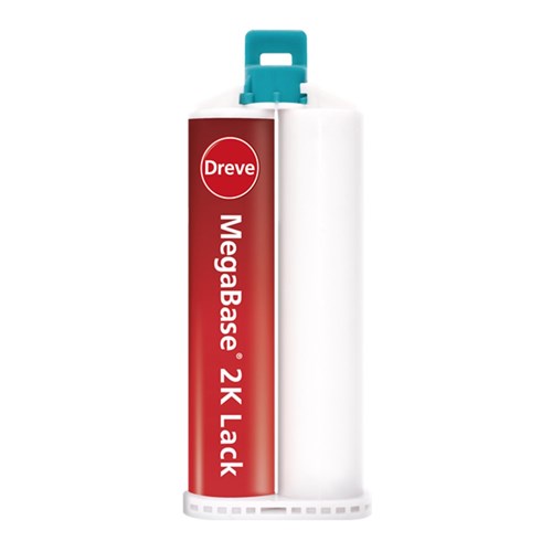 Dreve MegaBase - Auto-Polymerising Silicone - Silicone Refill - 50ml Cartridge, 2-Pack