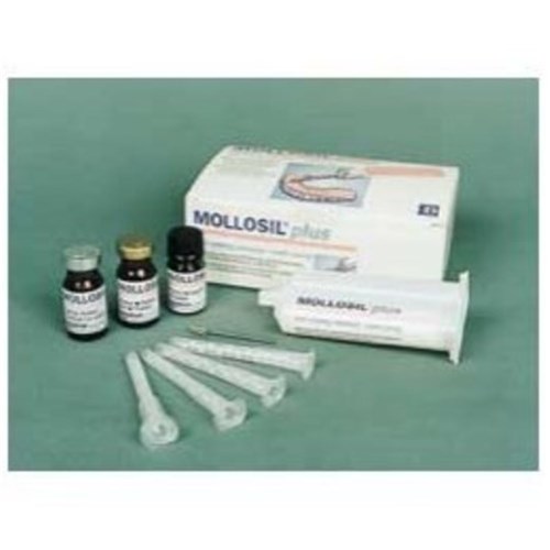 Detax Dental Mollosil Plus - Long-Term Soft Relining Material - 50ml Cartridge Refill, 1-Pack