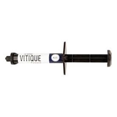 DMG Vitique - Resin-Based Luting Cement - Shade A2.5 - 6g Syringe, 1-Pack and 10 tips
