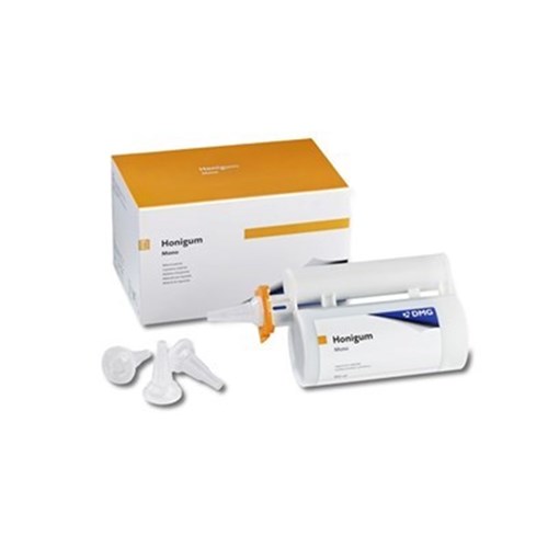 DMG HoniGum - Mono - 380ml Cartridge, 5-Pack with 50 MixStar Tips