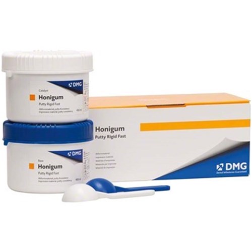 DMG HoniGum Putty - Rigid Fast - 450ml Base and 450ml Catalyst