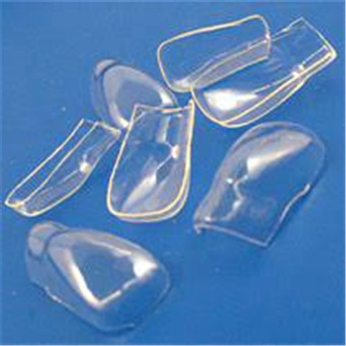 CROWN FORM Faciform Transparent  #32-42 Pk of 8