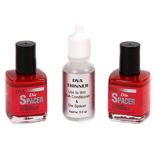 DIE SPACER Kit Red 1/2oz x 2 Bottles & Thinner 1/2oz