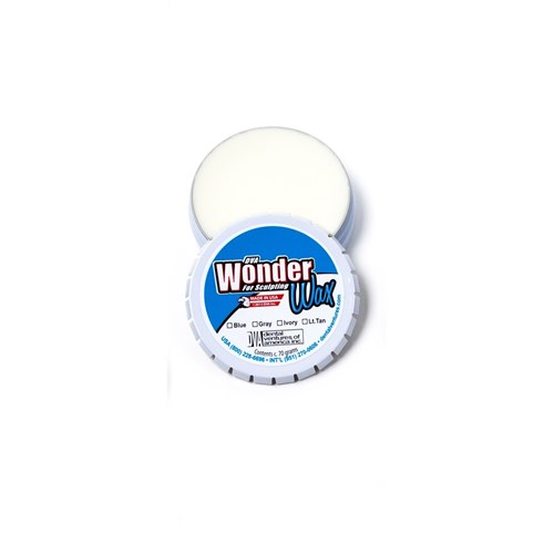 WONDER WAX Ivory 70g Tin Crown & Bridge Wax