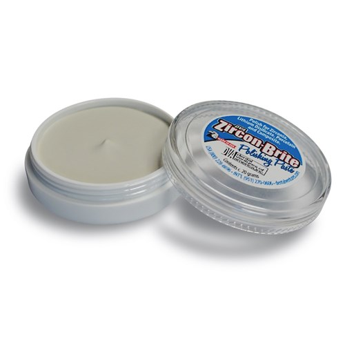 ZIRCON BRITE Paste 40g Jar plus 20 Bristle Brushes