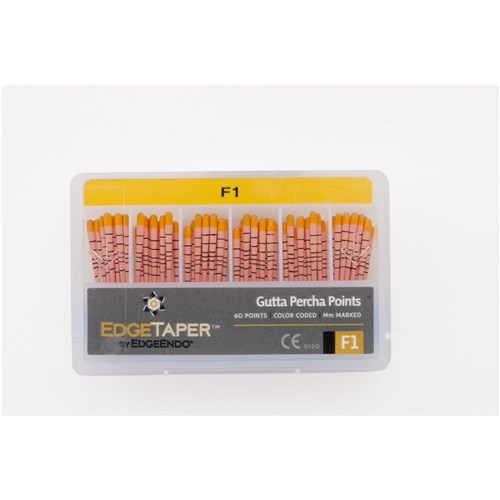 EdgeTAPER Gutta Point Size F1 Pack of 60