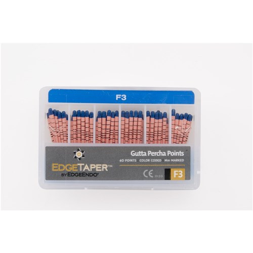 EdgeTAPER Gutta Point Size F3 Pack of 60