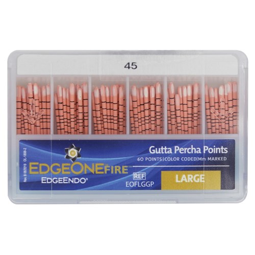 EdgeOne FIRE Gutta Point Large Large Pack of 60