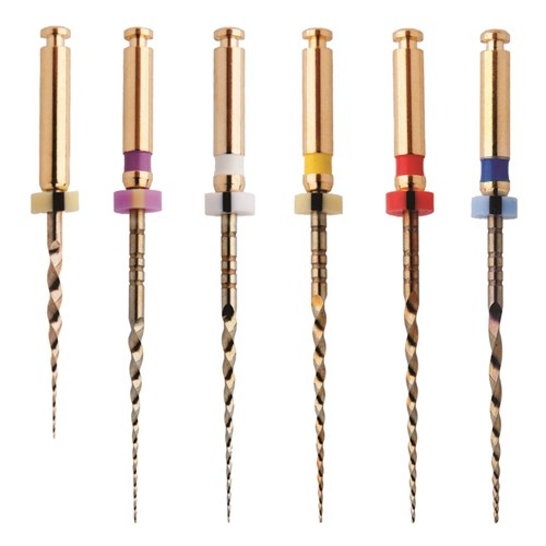 EdgeEndo EdgeTaper Platinum - Assorted Sizes - 25mm - Sterile, 6-Pack