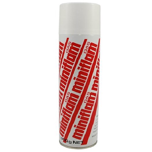 Miniflam Aussie Bunsen Gas - White Lid - 300g