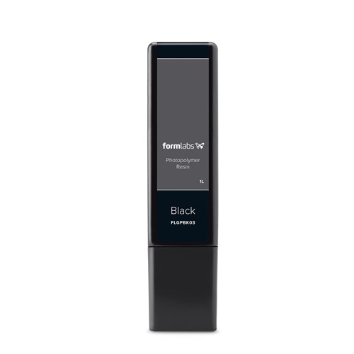 FormLabs 3D Printing Liquid - Black Resin Cartridge