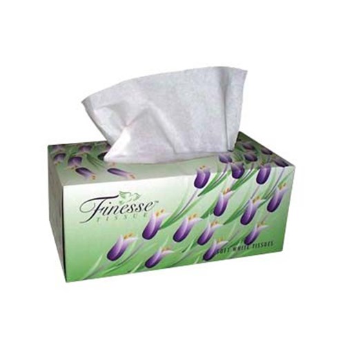 Finesse Facial Tissues - 2 ply - 250 Tissues per Box, 24-Pack