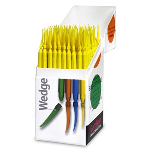 Garrison WedgeWands Refill - Yellow - Extra Small, 100-Pack