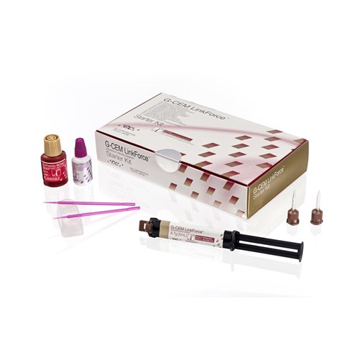 GC G-CEM LinkForce - Dual-Cure Adhesive Luting Cement - Starter Kit - Shade Translucent
