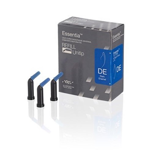 GC ESSENTIA - Dark Enamel - 0.16ml Unitips, 15-Pack