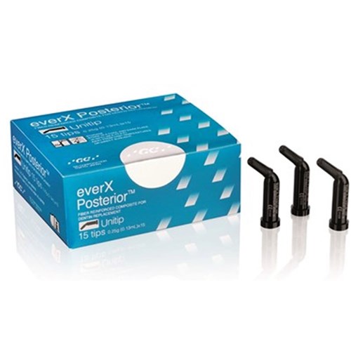 GC everX Posterior - Fibre-Reinforced Composite - 0.13ml Unitips (0.25g ), 15-Pack