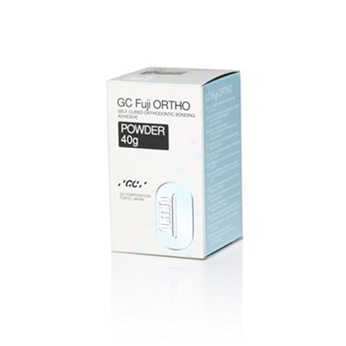 GC FUJI ORTHO SC - Self-Cured Glass Ionomer Orthodontic Cement - 40g Powder