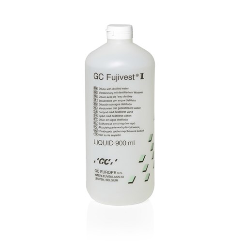 GC FUJIVEST II - Carbon-Free Phosphate-Bonded Investment - Liquid 900ml