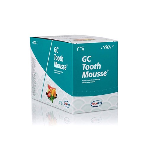 GC TOOTH MOUSSE - Strawberry - 40g Tubes, 10-Pack