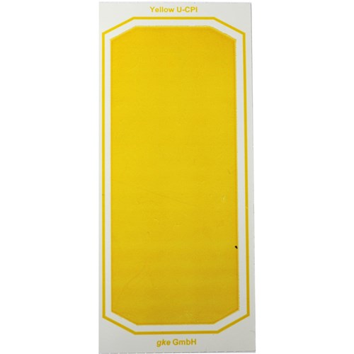 GKE Cleaning Process Indicator for Ultrasonic Baths - Yellow, 40-Pack