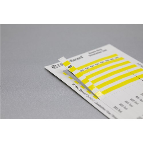GKE Bowie Dick Indicator Strips - Refill for Purple Device, 250-Pack
