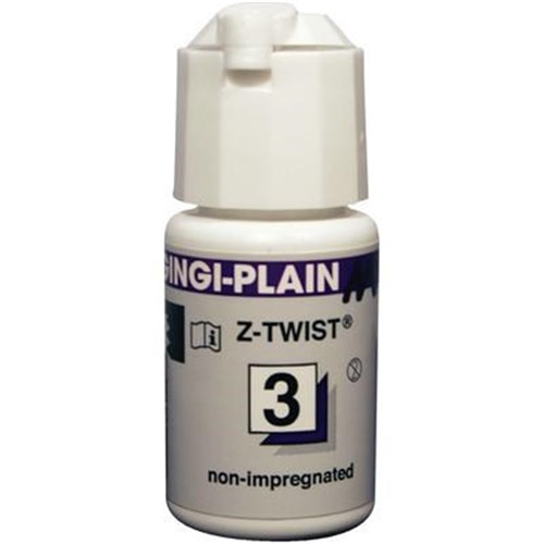 Gingi-Pak Gingiplain Z Twist Weave - #3 - Thick - Non Impregnated