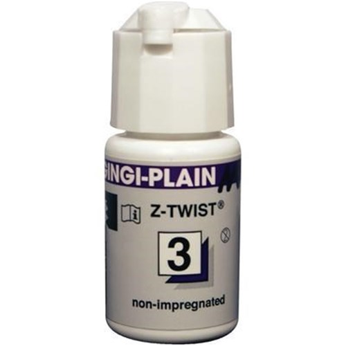 Gingi-Pak Gingiplain Z Twist Weave - #3 - Thick - Non Impregnated
