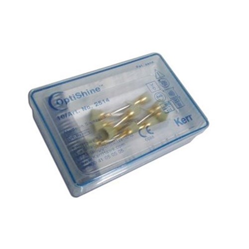 Kerr Hawe OptiShine Polishing Brush - Concave Shape, 10-Pack