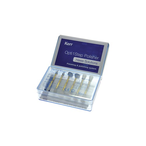 Kerr Hawe Opti 1 Step Polishers - Assorted - White, 12-Pack