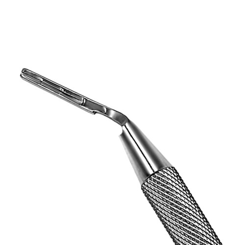 Scalpel HANDLE #5  European Angled Style Round